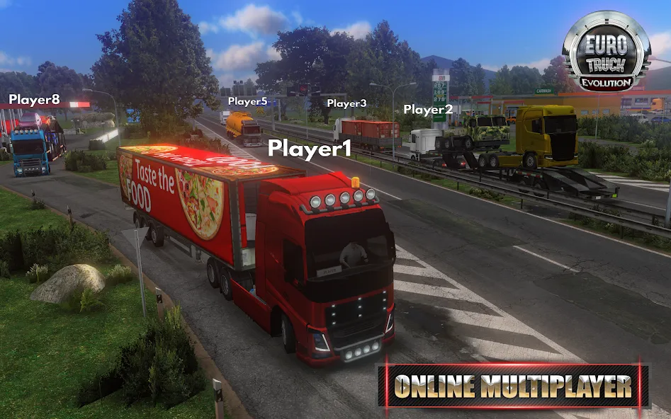 European Truck Simulator (Юро Трак Драйвер)  [МОД Unlimited Money] Screenshot 3