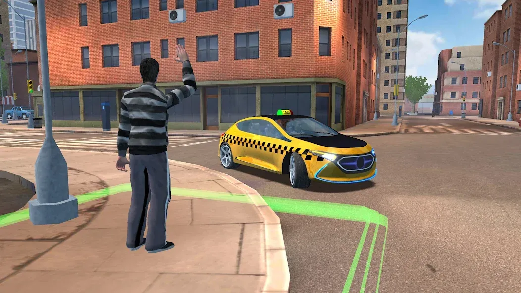 Taxi Sim 2022 Evolution (Такси Сим 2020)  [МОД Бесконечные деньги] Screenshot 4