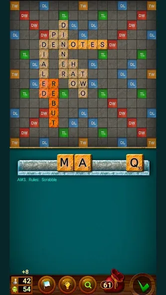 Word Game: Friends Offline  [МОД Много монет] Screenshot 1