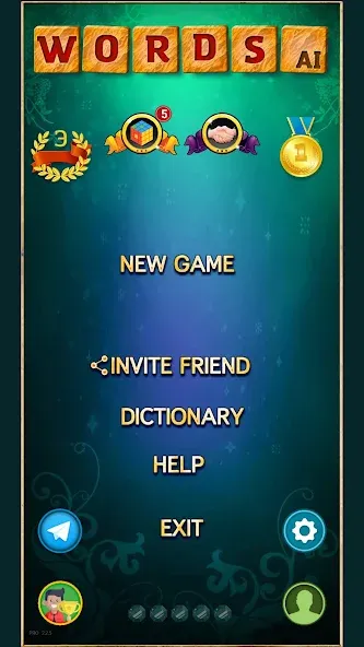 Word Game: Friends Offline  [МОД Много монет] Screenshot 3