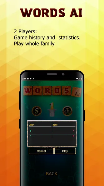 Words AI Friends Classic  [МОД Menu] Screenshot 3