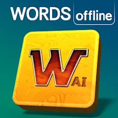 Скачать взлом Words AI Friends Classic  [МОД Menu] - стабильная версия apk на Андроид