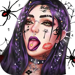 Скачать взлом Dark, Horror Color by Number  [МОД Бесконечные монеты] - последняя версия apk на Андроид