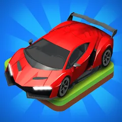 Взлом Merge Car - Idle Merge Cars (Мердж Кар)  [МОД Все открыто] - полная версия apk на Андроид