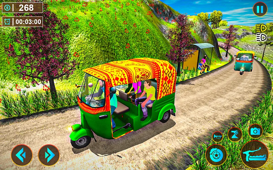 Tuk Tuk Offroad Auto Rickshaw (Тук Тук оффроуд автомобильный рикша)  [МОД Unlimited Money] Screenshot 2