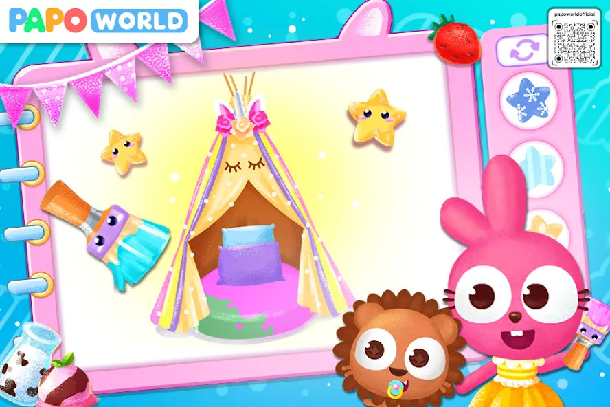 Papo Town Preschool  [МОД Все открыто] Screenshot 3