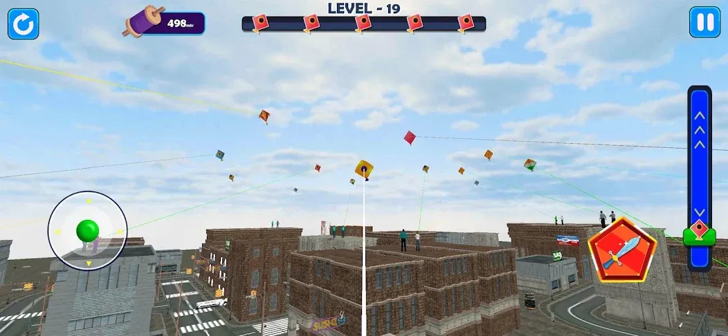 Indian Kite Flying 3D (Индийский воздушный змей 3Д)  [МОД Много монет] Screenshot 5