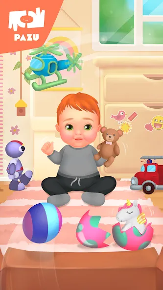 Baby care game & Dress up  [МОД Много монет] Screenshot 5