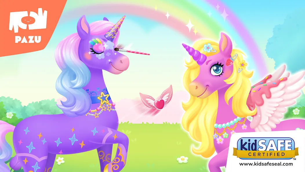 My Unicorn dress up for kids  [МОД Mega Pack] Screenshot 1