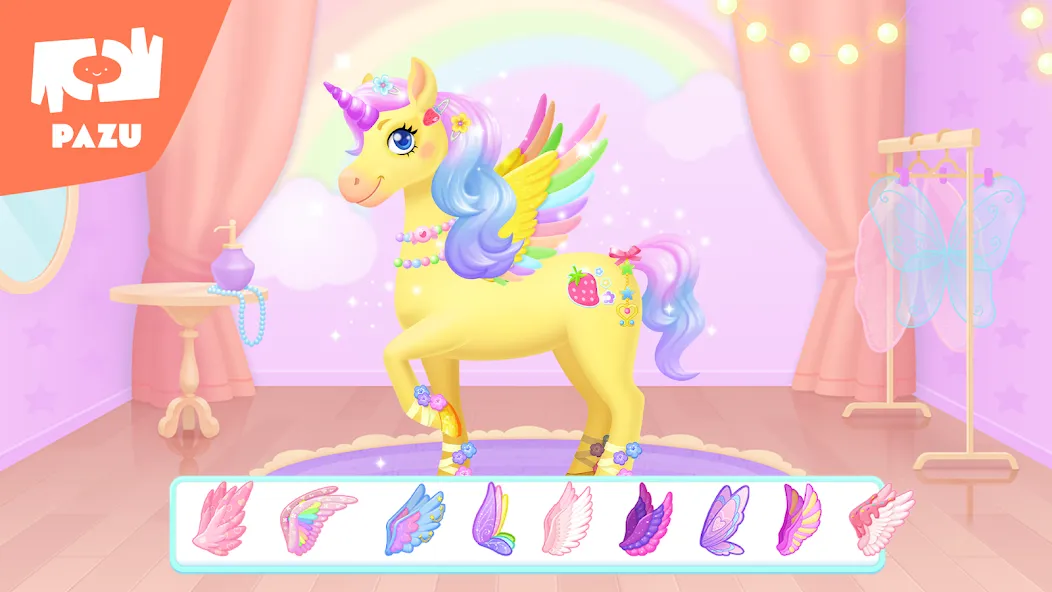 My Unicorn dress up for kids  [МОД Mega Pack] Screenshot 4