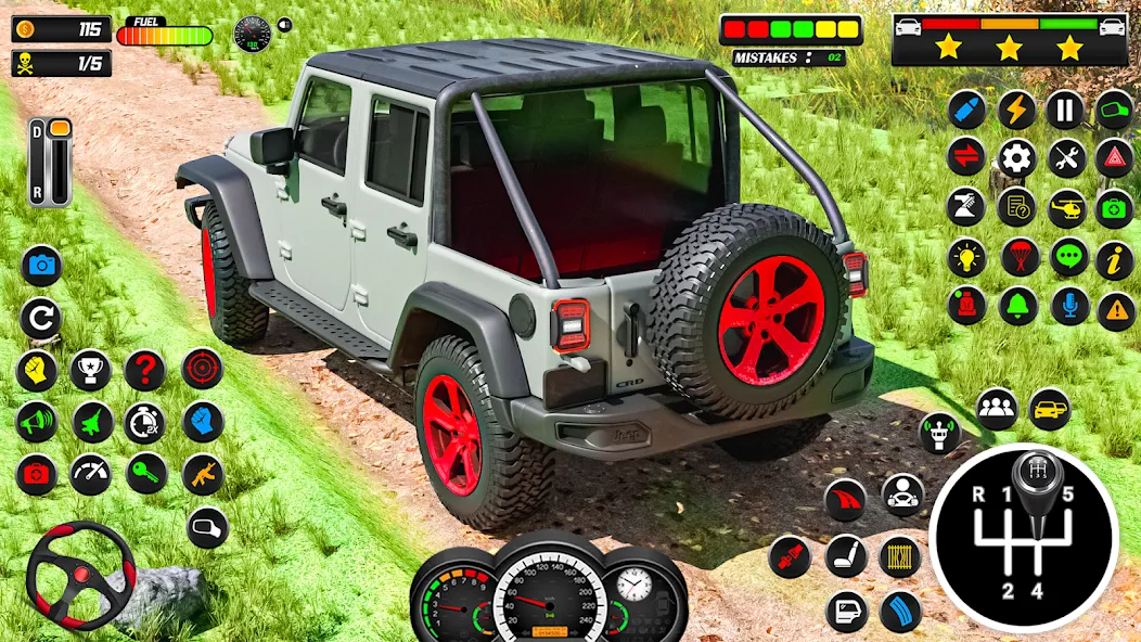 Offroad 4x4 Jeep Driving Game  [МОД Mega Pack] Screenshot 2