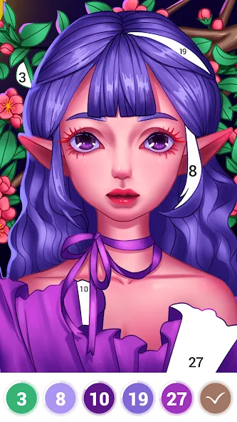 Art Coloring - Color by Number  [МОД Бесконечные деньги] Screenshot 1