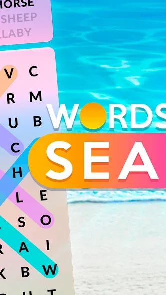 Wordscapes Search (Вордскейпс Серч)  [МОД Много монет] Screenshot 3