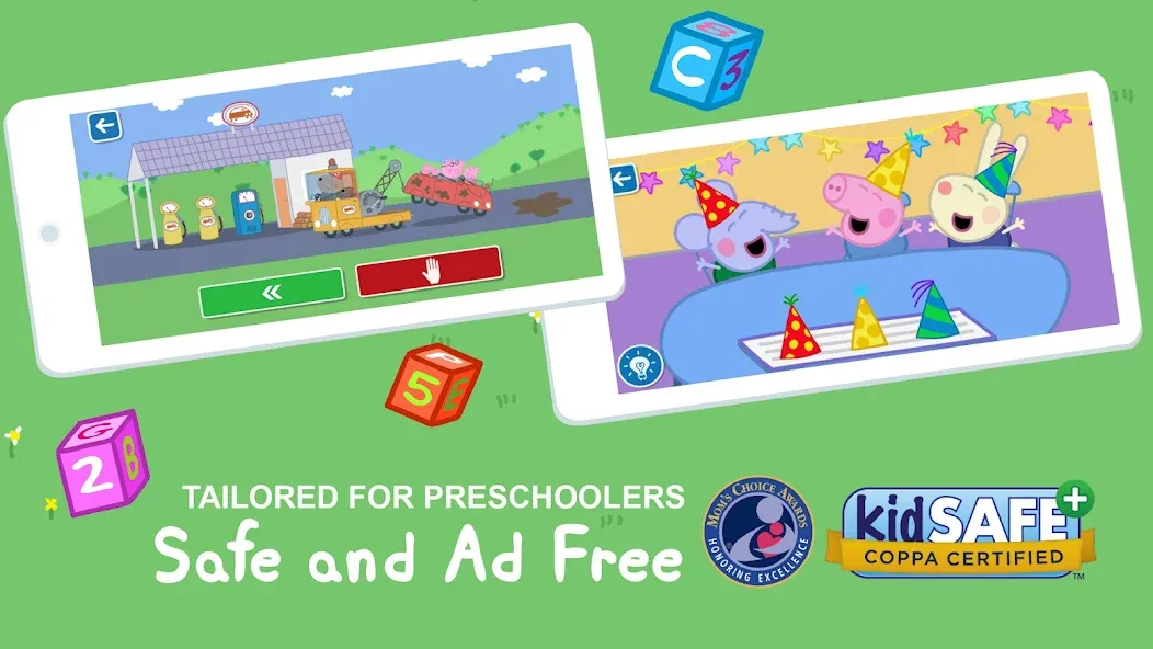 World of Peppa Pig: Kids Games (Мир свинки Пеппы)  [МОД Много монет] Screenshot 2