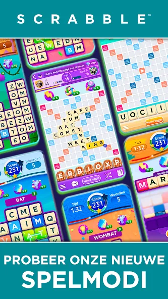 Scrabble® GO - Woordspel (Скрэббл ГО)  [МОД Много монет] Screenshot 3