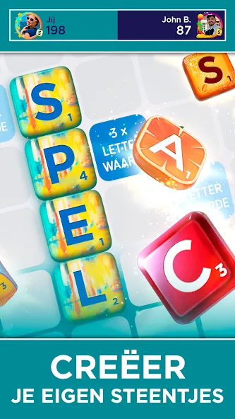 Scrabble® GO - Woordspel (Скрэббл ГО)  [МОД Много монет] Screenshot 4