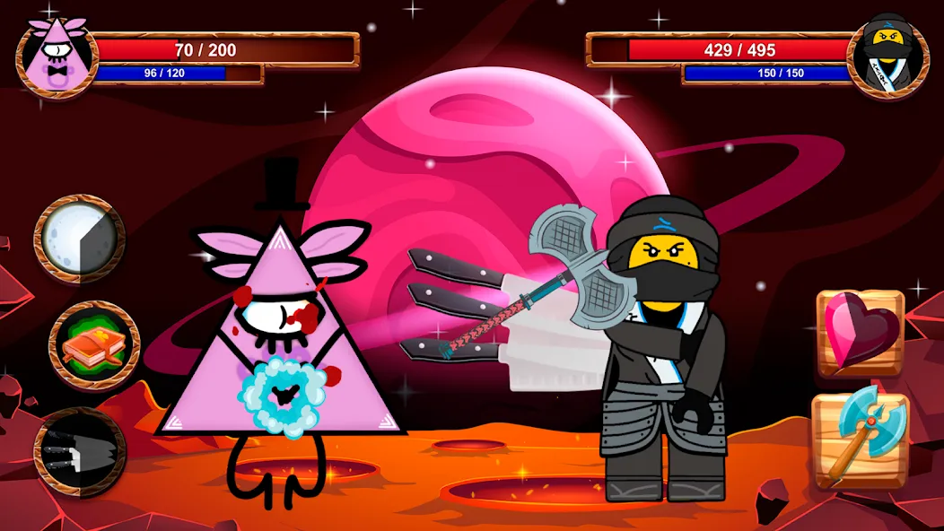 Cartoon Battle  [МОД Все открыто] Screenshot 4