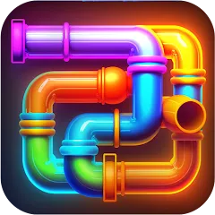 Взлом Pipe Puzzle Connect (Пайп Пазл Коннект)  [МОД Все открыто] - стабильная версия apk на Андроид