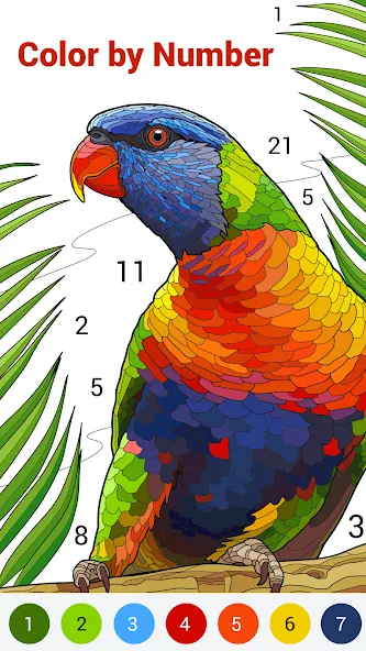 Happy Color®: Coloring Book (Хэппи Колор)  [МОД Все открыто] Screenshot 1