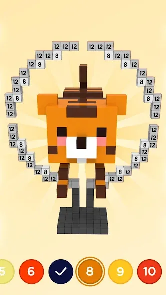 Pixel.ly 3D  [МОД Много денег] Screenshot 4