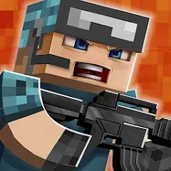 Скачать взломанную Pixel Combats 2: Gun games PvP  [МОД Unlocked] - полная версия apk на Андроид