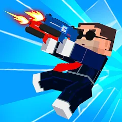 Взлом Pixel Shooting: Craft Demolish (Пиксельное стрелялка)  [МОД Меню] - последняя версия apk на Андроид