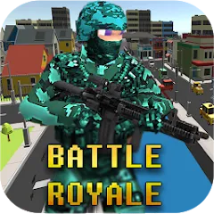 Скачать взлом Pixel Combat: Battle Royale (Пиксельный бой)  [МОД Бесконечные деньги] - полная версия apk на Андроид