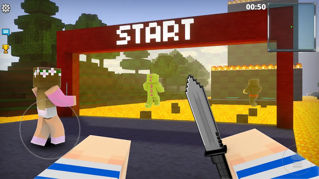 Pixel Strike 3D - FPS Gun Game (Пиксель Страйк 3Д)  [МОД Много денег] Screenshot 5