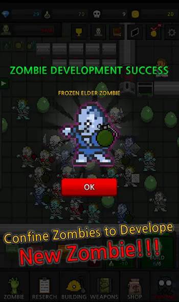 Grow Zombie VIP : Merge Zombie  [МОД Меню] Screenshot 4