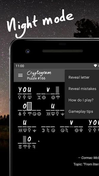 Cryptogram - puzzle quotes (Скрытограмма)  [МОД Все открыто] Screenshot 4