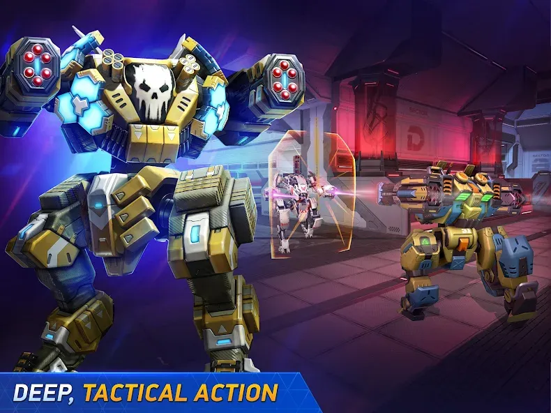 Mech Arena - Shooting Game (Мех Арена)  [МОД Mega Pack] Screenshot 3