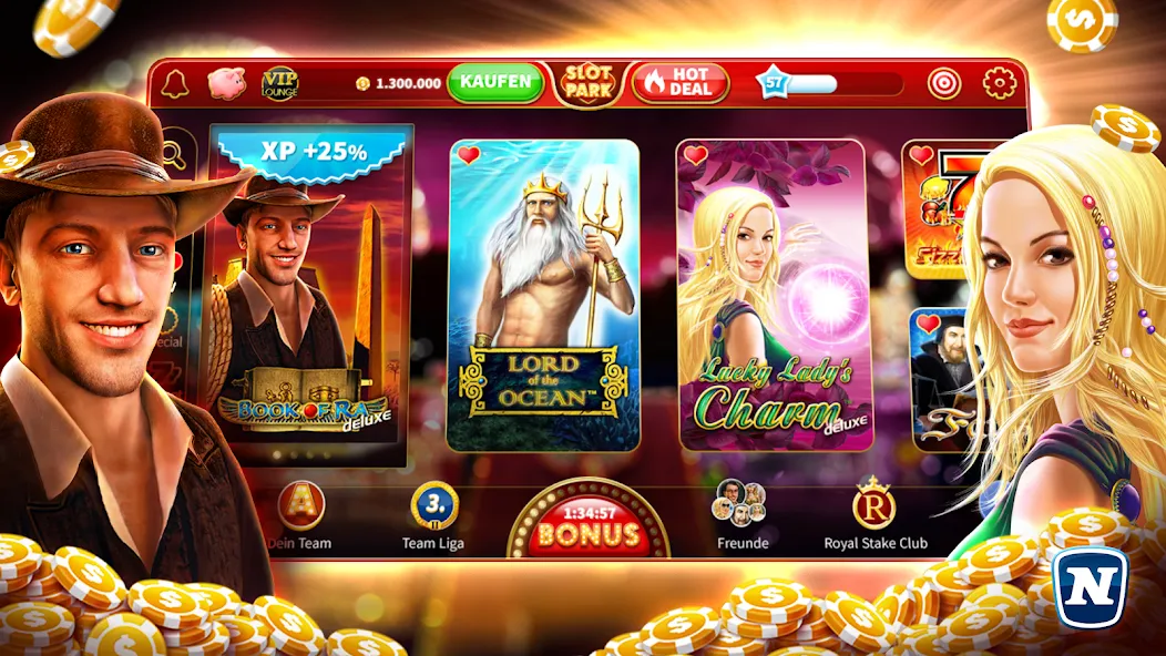 Slotpark - Online Casino Games  [МОД Бесконечные деньги] Screenshot 5