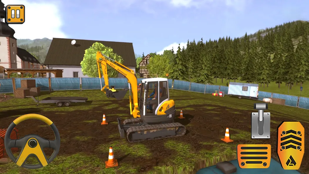 Construction City Simulator (Конструкция Сити Симулятор)  [МОД Unlocked] Screenshot 3