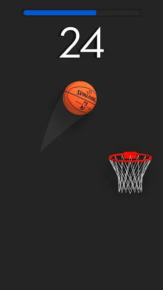 Dunk Stroke-3D Basketball (Дунк Строк)  [МОД Бесконечные монеты] Screenshot 1