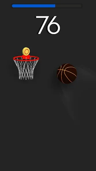 Dunk Stroke-3D Basketball (Дунк Строк)  [МОД Бесконечные монеты] Screenshot 4