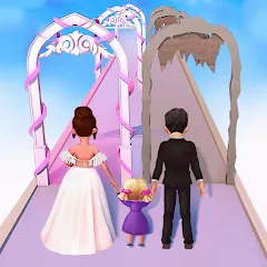 Взлом Family Town: Match-3 Makeover (Фэмили Таун)  [МОД Menu] - полная версия apk на Андроид