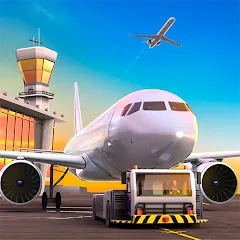 Взлом Airport Simulator: Tycoon Inc. (Эйрпорт Симулятор)  [МОД Mega Pack] - стабильная версия apk на Андроид