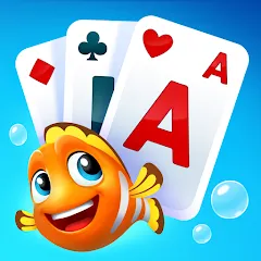 Скачать взлом Fishdom Solitaire (Фишдом Солитер)  [МОД Много денег] - стабильная версия apk на Андроид