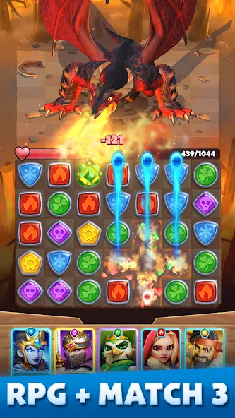 Puzzle Breakers: Champions War (Пазл Брейкерс)  [МОД Много монет] Screenshot 1