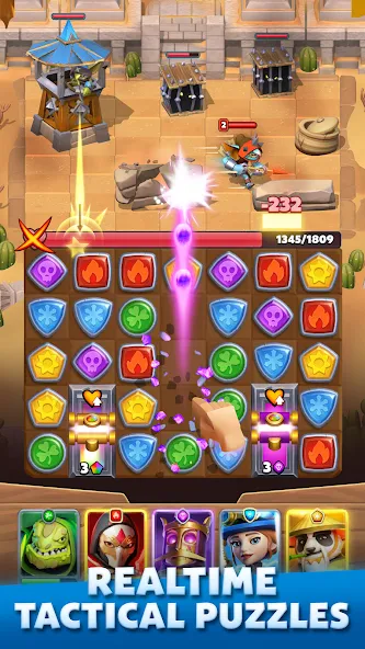 Puzzle Breakers: Champions War (Пазл Брейкерс)  [МОД Много монет] Screenshot 4