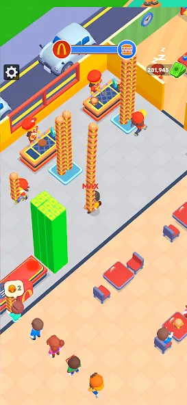 My Burger Shop: Burger Games (Май Бургер Шоп Игры)  [МОД Menu] Screenshot 3