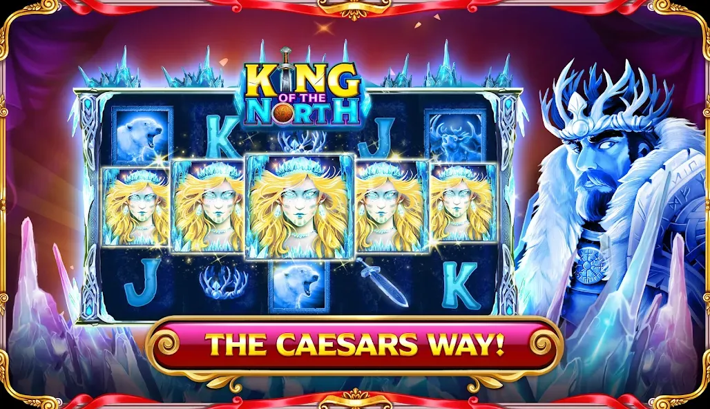 Caesars Slots: Casino Games (Сизарс Слотс)  [МОД Много денег] Screenshot 3