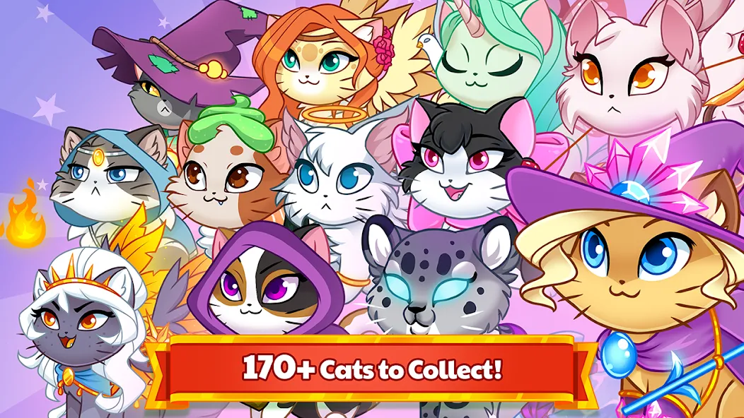 Castle Cats - Idle Hero RPG (Кэстл Кэтс)  [МОД Mega Pack] Screenshot 4