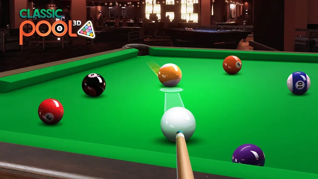 Classic Pool 3D: 8 Ball  [МОД Menu] Screenshot 2