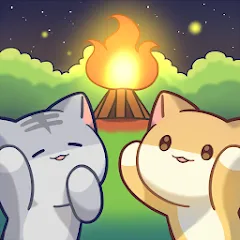 Скачать взломанную Cat Forest - Healing Camp  [МОД Меню] - последняя версия apk на Андроид