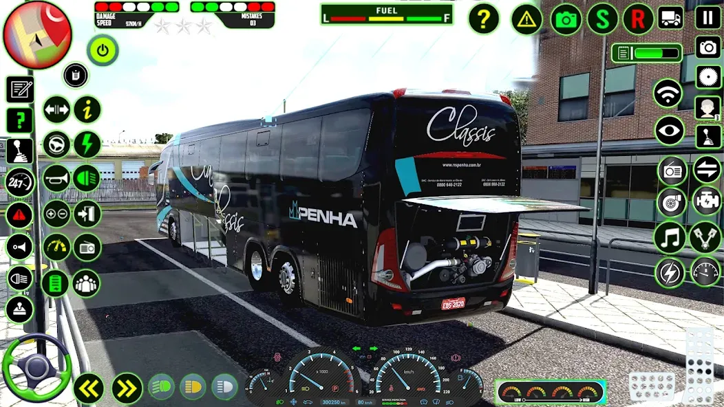 Euro Coach Bus Simulator 3D (Паблик Коуч Бас Драйвинг 3Д)  [МОД Unlocked] Screenshot 2