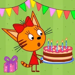 Взлом Kid-E-Cats: Kids birthday  [МОД Много монет] - стабильная версия apk на Андроид