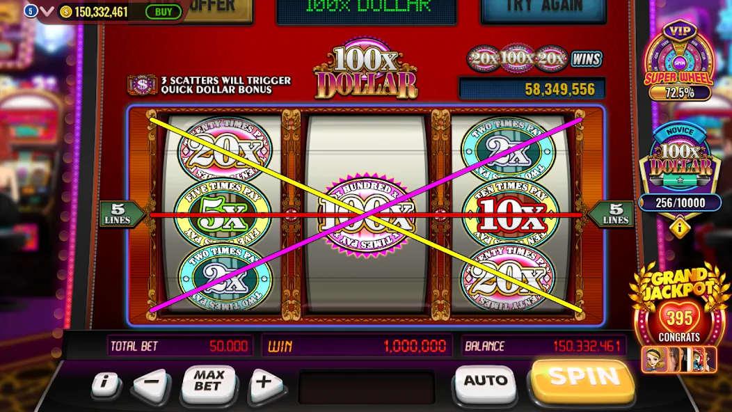 Vegas Live Slots: Casino Games (Вегас Лайв Слотс)  [МОД Много денег] Screenshot 1