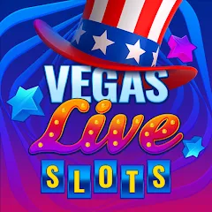 Взломанная Vegas Live Slots: Casino Games (Вегас Лайв Слотс)  [МОД Много денег] - полная версия apk на Андроид