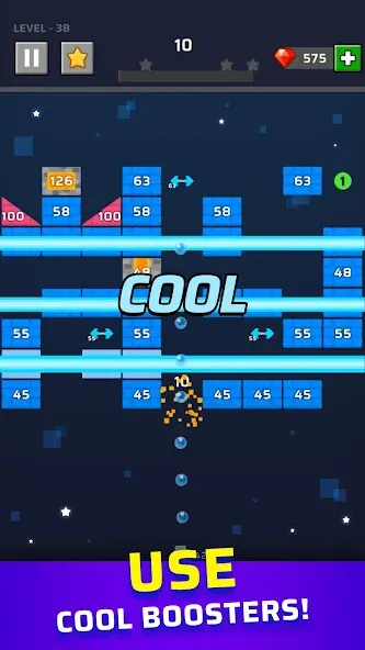 Brick Out - Shoot the ball (Брик Аут)  [МОД Бесконечные монеты] Screenshot 5